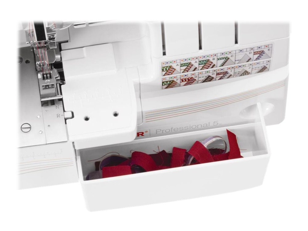 Singer Professional 5 14T968dc - Serger - 2/3/4/5-Gevind