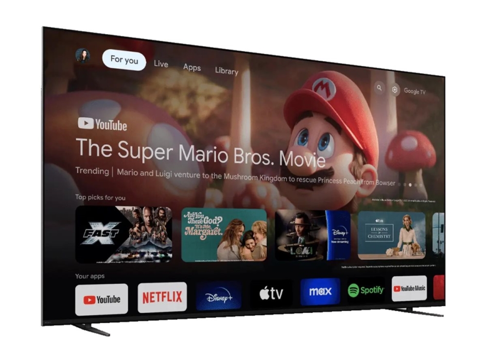 Sony Bravia 7 K 75xr70 75  " Diagonal Klass 74.5  " Visbar Led Bakgrundsbelyst Lcd Tv Qled Smart Tv Google Tv 4k Uhd 2160p 3840 X 2160 Hd