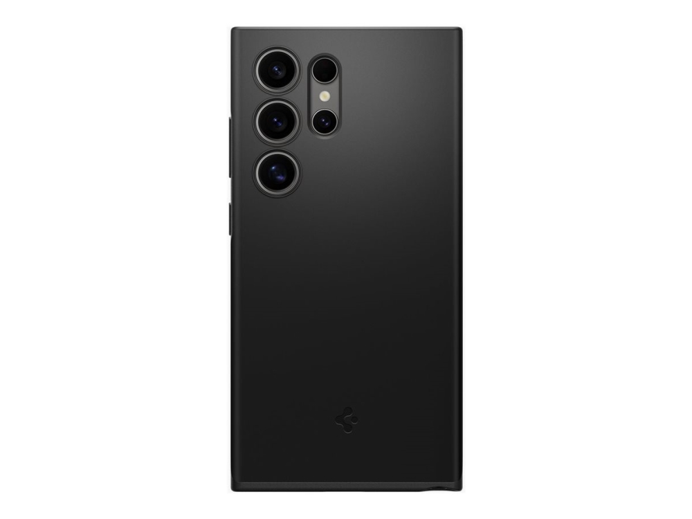 Spigen Thin Fit Baksidesskydd För Mobiltelefon Polykarbonat Termoplastisk Polyuretan Tpu Svart För Samsung Galaxy S24 Ultra