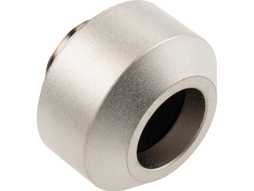 Optimus Hardtube Fitting Satin Nickel - 12 Mm