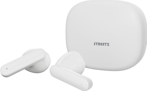 Streetz T160-Wht In-Ear Wireless-Kopfhörer, Weiß