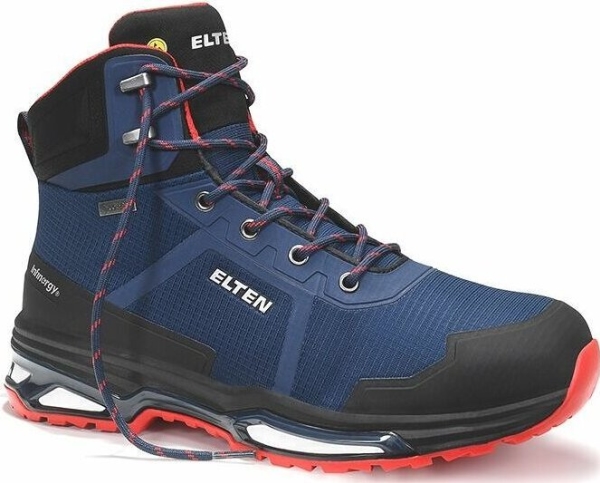 Trekkingsko Til Mænd Sourcing Sko Elten Bente Xxe Gtx Blue Mid Esd S3 Blå 46