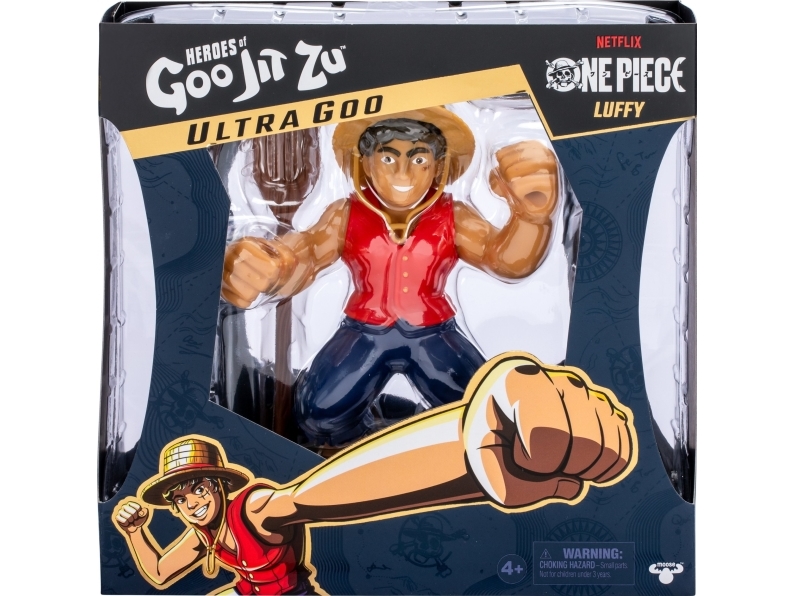 Goo Jit Zu Heroes Of Goo Jit Zu One Peace Ultra Goo Figur - Luffy