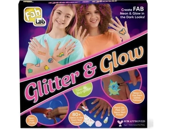 Fablab, Glitter Og Glow Party Sæt
