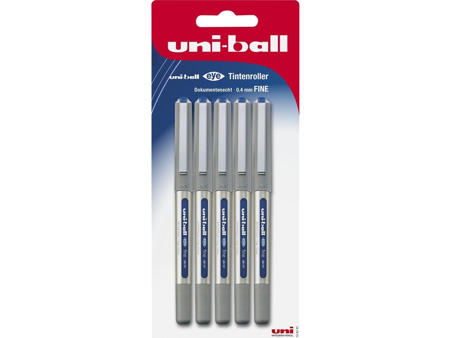 Mitsubishi Electric Mitsubishi Mitsubishi Mitsubishi Mitsubishi Mitsubishi Ub Eye Ub-157 Rollerball Ub-157 Blau 5 In Bk