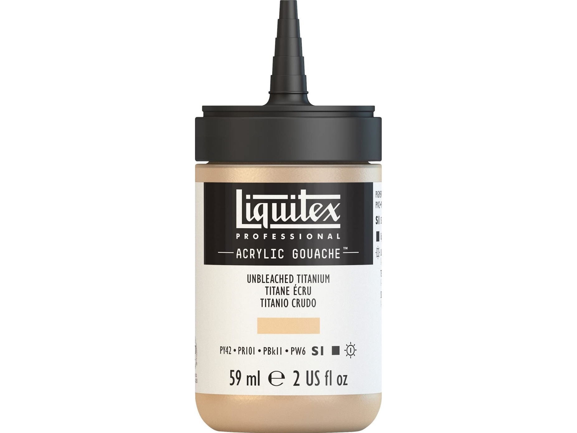 Liquitex - Gouache Akrylmaling - Unbleached Titanium 59 Ml