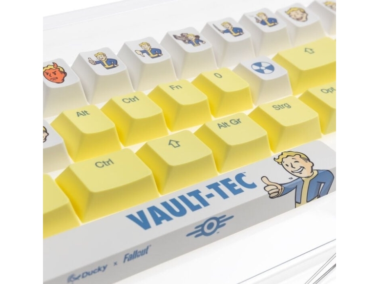 Klaviatūra Ducky Ducky x Fallout Keycap Set - 132 Stück, ISO (DE)