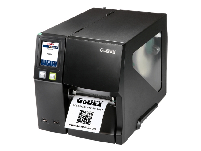 Godex Zx1200i+, Direkte Termisk/Termisk Overførsel, 203 X 203 Dpi, 254 Mm/Sek., Ledningsført, Sort