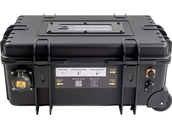 Powerbank B&W International B&W Energy Case Pro500 500W mobile power juodas