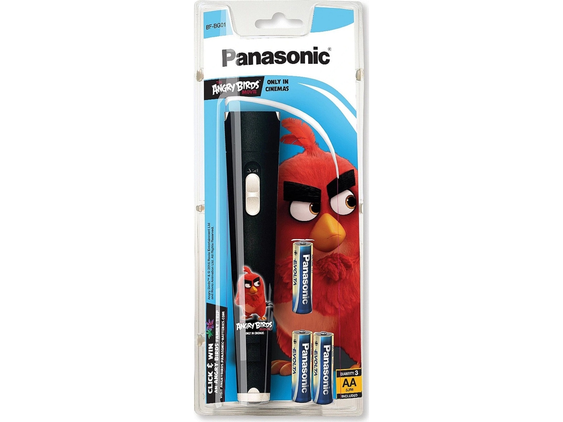 Latarka Panasonic Panasonic Ficklampa Bf Bg01 Angry Birds