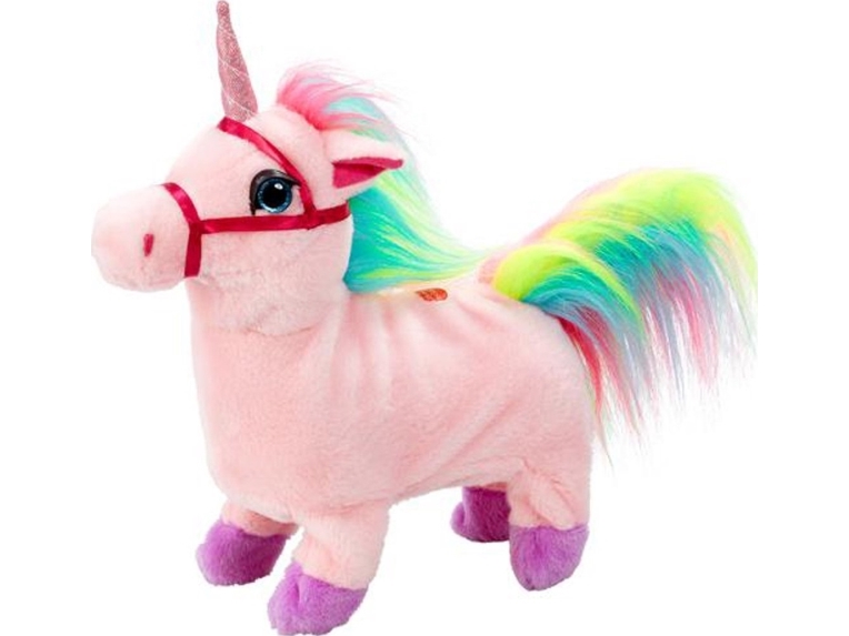 Happy Pets Gående Plyschenhörning | Leksaker - Nallar - Interaktiva/elektroniska nallar | GameStuff