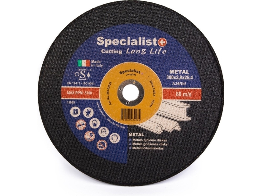 Specialist+ Metalo Pj.Diskas, 300X2,8X25,4 Mm