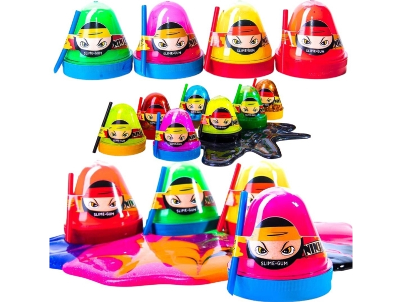 Maksik Glutek Slime Mr Boo Ninja Neon 100g 80063 P24 Mix Cena Za 1 Szt Ua