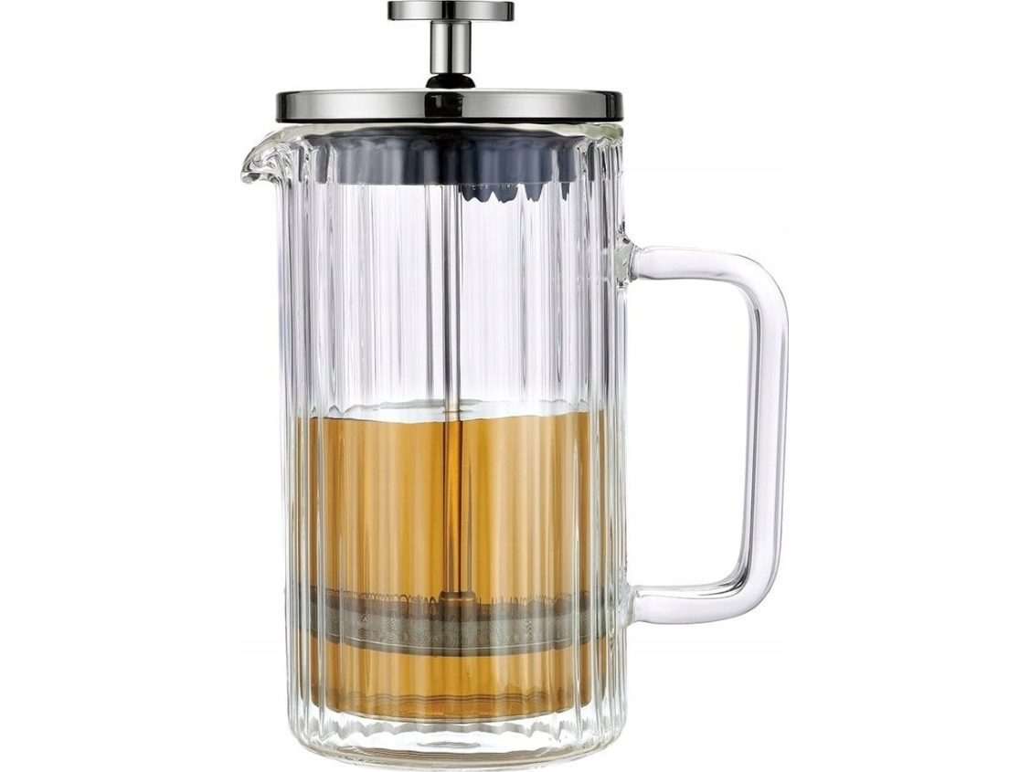 Stūmoklinis Kavos/Arbatos Virimo Aparatas, Stiklinis, 0,60 L, Klausberg, Kb-7757