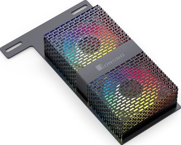 Jonsbo NF-2 RAM-kylare, ARGB - svart | Datorkomponenter - Kylning & moddning - Chassi fläktar | GameStuff