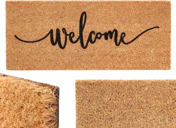 Giftdecor Dörrmatta WELL i kokosfiber, 25 x 60 cm | Huset - Inredning - Dörrmattor | GameStuff