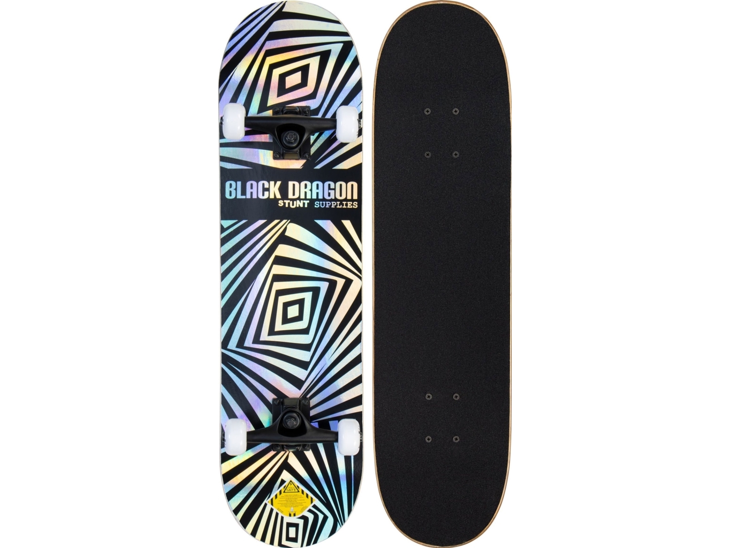 Skateboard Dragon Riedlent Black Dragon Prism Blox 6293 Multi/Sort