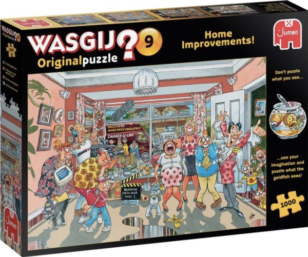 Jumbo Spiele Jumbo Wasgij Original 9 Home Home Impovements 1000 Teile Puzzle 81926