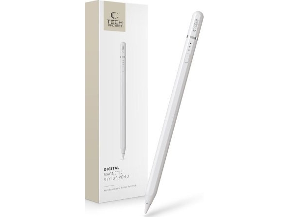 Tech-Protect Digitale Magnetische Stylus Pen 3 Für Ipad White