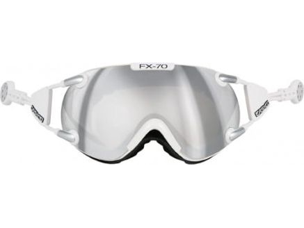 Casco skibriller FX-70 Carbonic hvid sølv M