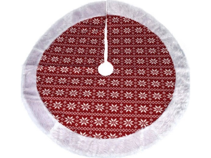 Home Styling Collection Dywanik pod choinkę SKIRT KNITTED, Ø 100 cm | Baby & barn - Dekoration - Dekorationer för hemmet | GameStuff