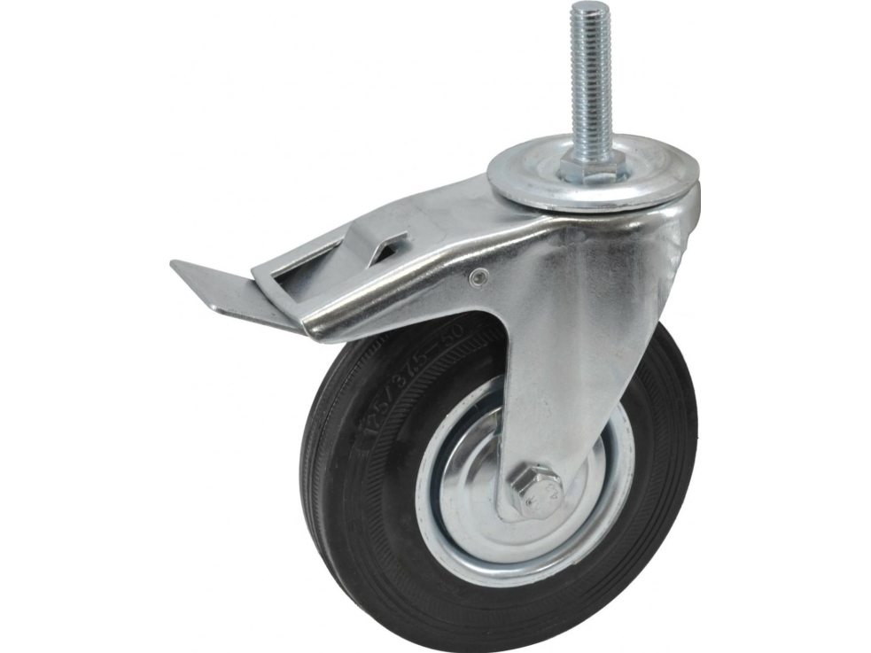 AWTools AWTOOLS WHEEL BLACK Gummi Bremseskaft 75 mm gevindskaft