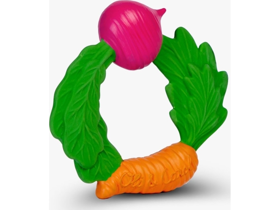 Oli&Carol Oli&Carol Veggie Teething Ring, 0+