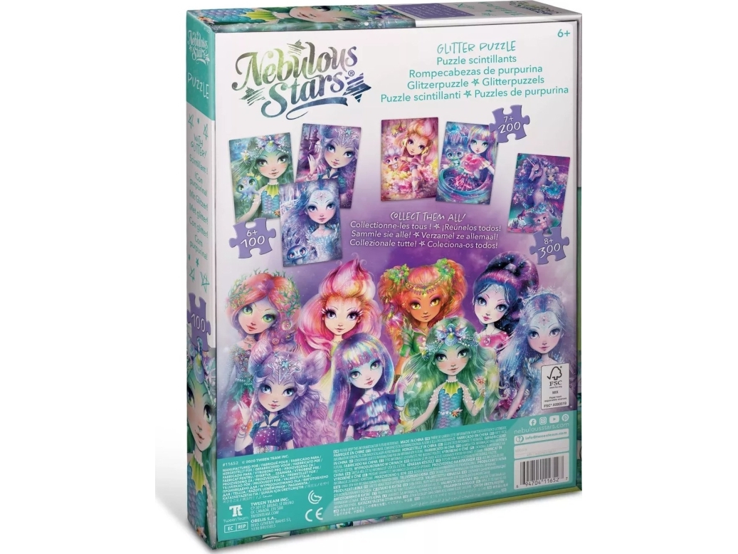 Nebulous Stars Nebulous Stars Glitter Puzzle Marinia & Octavia 100pcs 11652