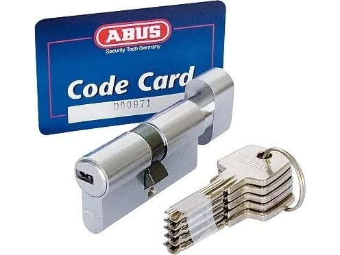Abus Lock Cylinder D6 30X40mm Nickel 5K