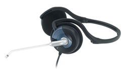 Genius Hs-300N, Headset, Headset, Spil, Sort, Blå, Binaural, 1,8 M