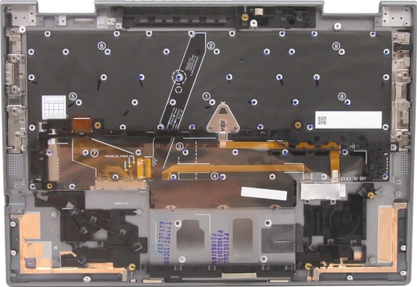 Lenovo Keyboard Bezel Assembly With