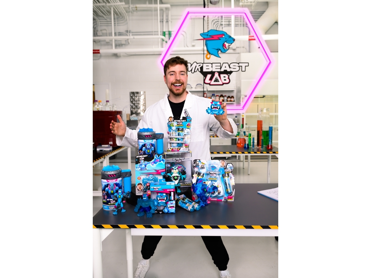 MrBeast Lab Mutant actionfigur! Ikonisk Panter | N - A | GameStuff