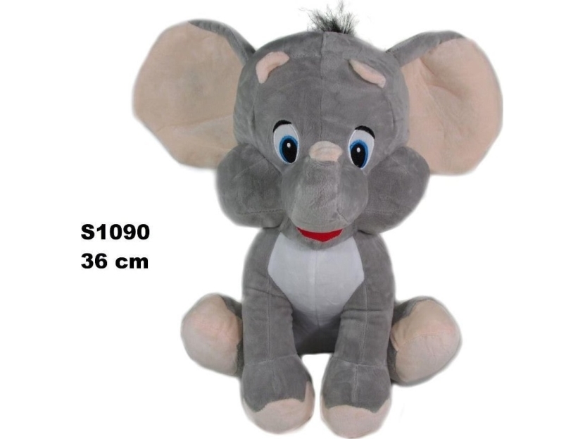 Elefant Grå 36 Cm