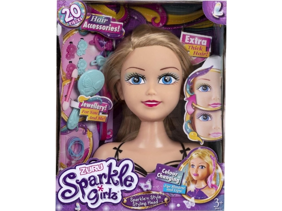 Sparkle Girlz Lėlė Šukuosenoms 240537
