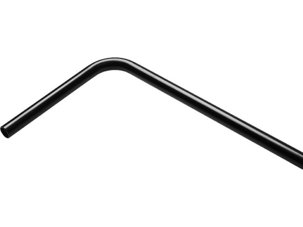 Barrow Kupfer Hardtube, 14/12mm, 90 Grad - 630mm, Schwarz | Datorkomponenter - Vattenkylning | GameStuff