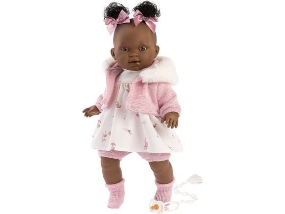 Llorens 13818 Diara dukke 38 cm med blød mave