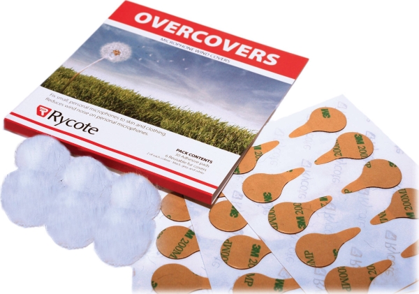 Rycote Rycote Overcovers, White - 6 fur /30 Stickies | Vitvaror - Vitvaror tillbehör - Mikrovågsugn tillbehör | GameStuff