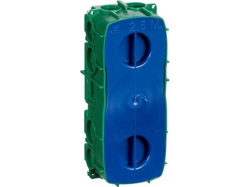 Opus ® Indmuringsdåse 2,5 Modul Grøn For Opus 66 & Opus 74