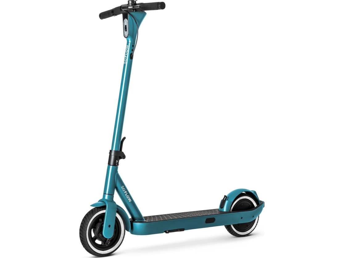 Soflow So One+ El-Scooter Med Blinklys Grøn Med Kørekort