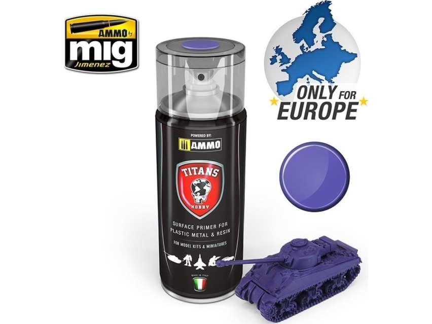 Vallejo Ammo: Titans Matt Primer - Magic Purple