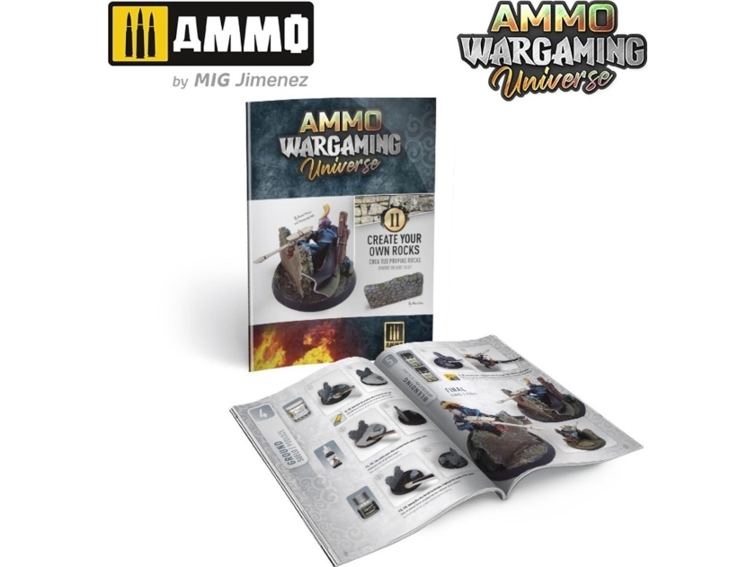 Vallejo Ammo: Ammo Wargaming Universe 11 - Create Your Own Rocks