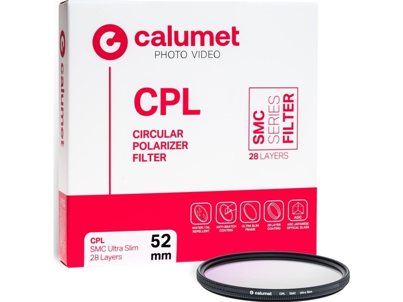 Filter Calumet Calumet Filter Cpl Smc 52 Mm Ultra Slim 28 Lagen