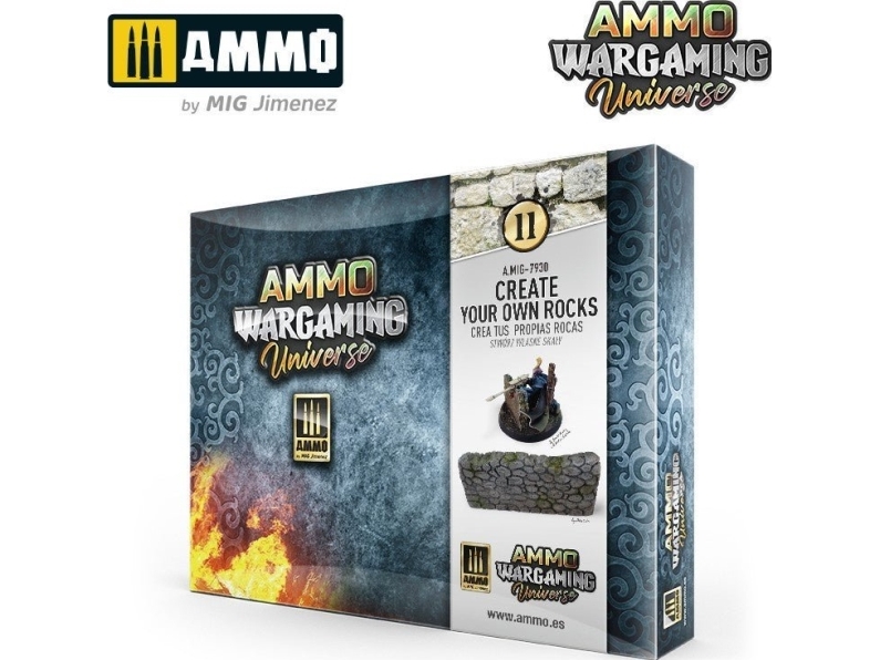 Ammo Wargaming Universe 11 - Create Your Own Rocks