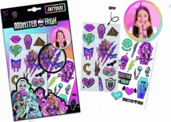 RMS *****Monster High tatuaże 71-0028 62896