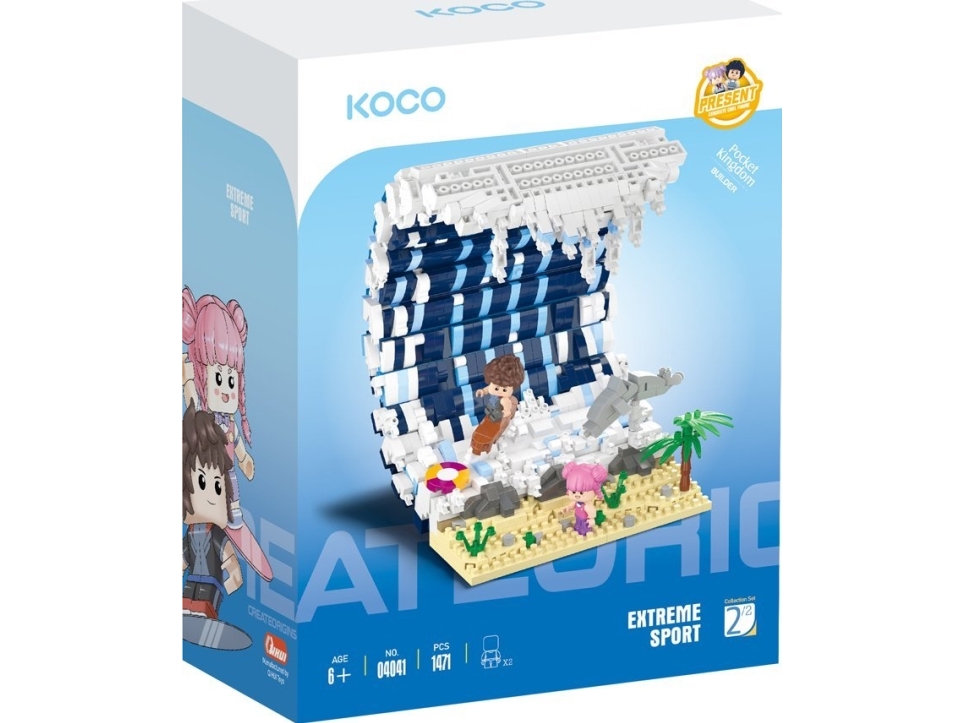 Anek Koco Blöcke Surfen 1471El 04041 43654 /16