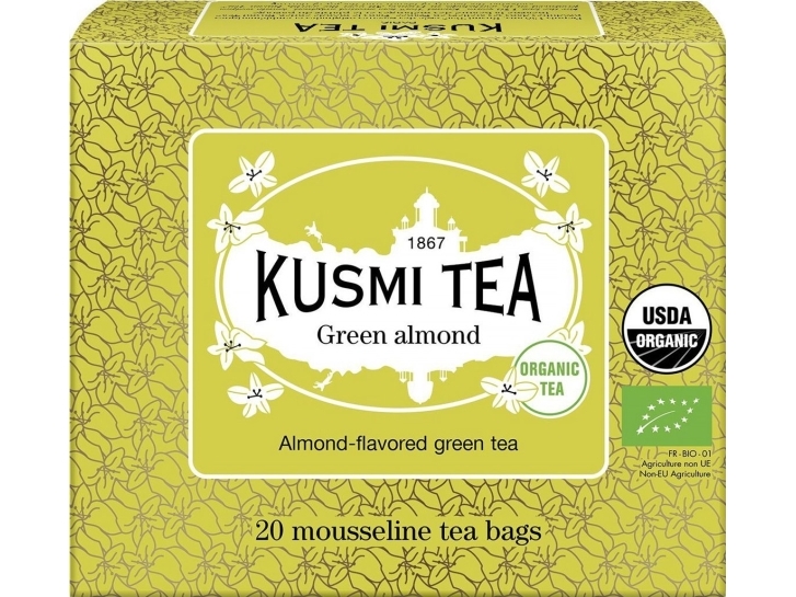 Brown House Tea Kusmi Tea - Žalias Almond - 20 Tea Bags