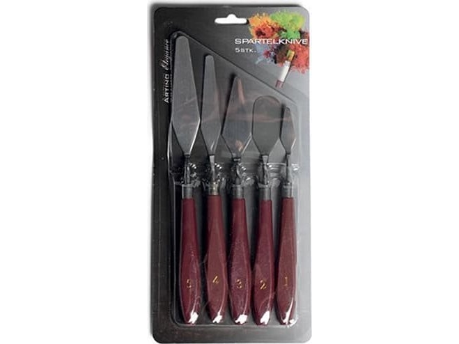 Spartelknive 5 stk. | Skola & Hobby - Konstmaterial - Verktyg | GameStuff
