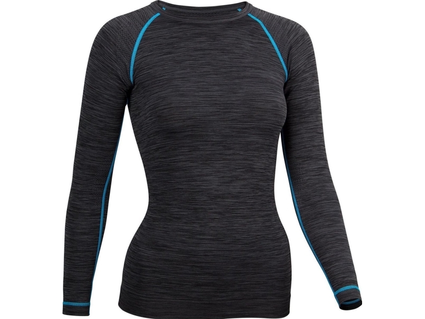 Lämpö T-paita AVENTO 0771 38 Musta/Aqua