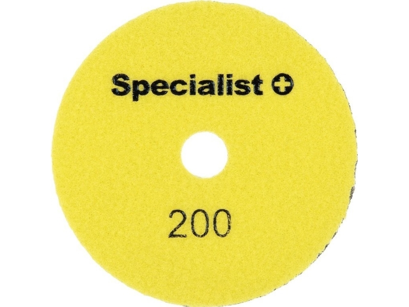 SPECIALIST+ deimant. šlifavimo lap., 125 mm, 200P