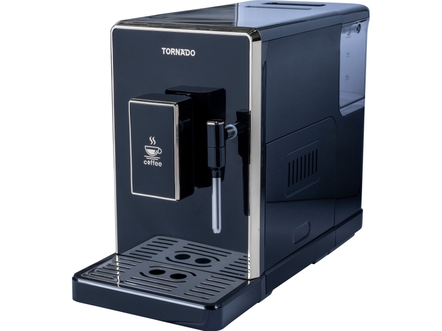 Kaffeemaschine Tornado Automatische Kaffeemaschine Tcm-9008A-Gs Gold Auf Schwarz